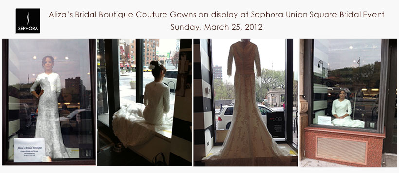 Aliza's Bridal Boutique - Sephora Showing at Special Event 2012